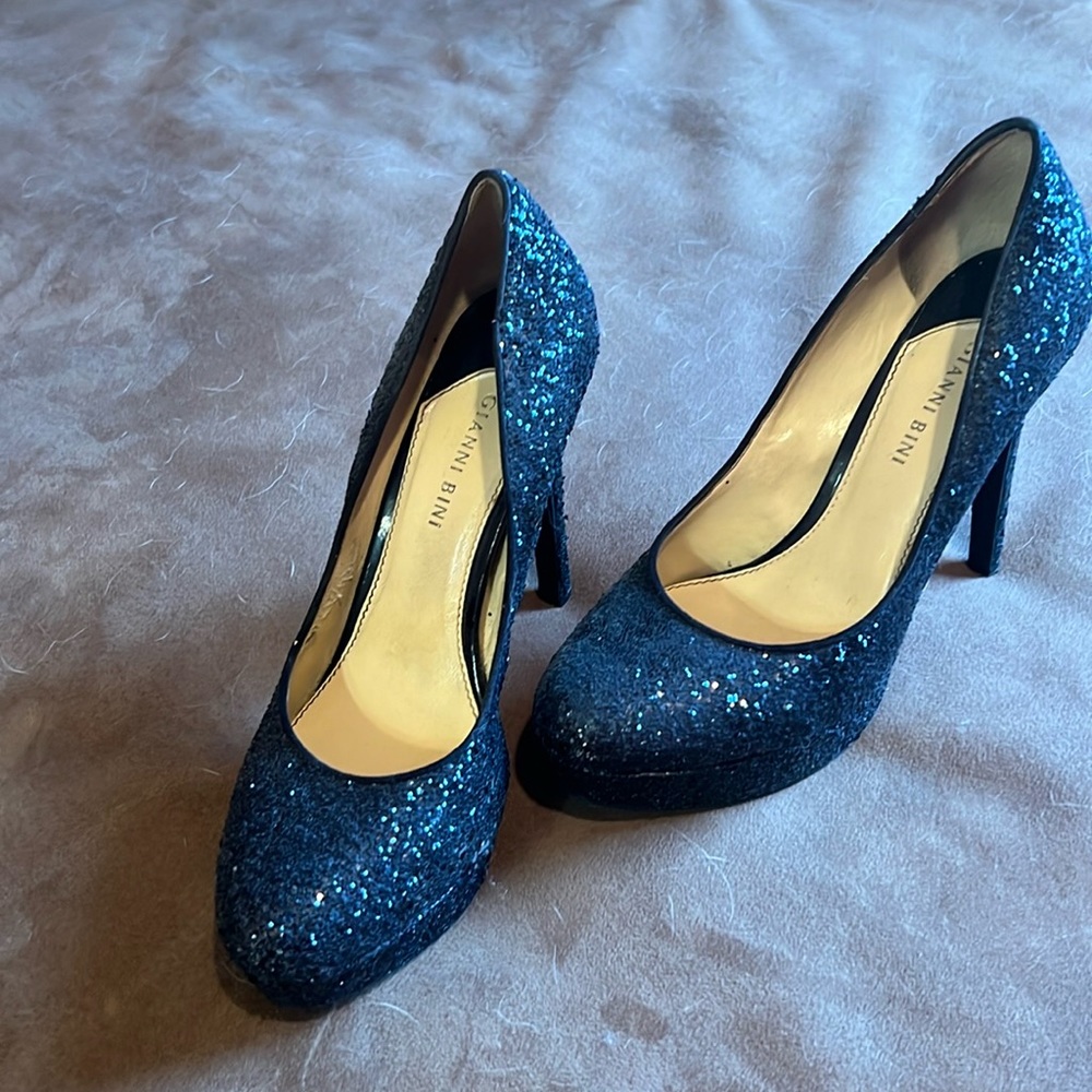 Black glitter heels NEW YEARS EVE SPECIAL!